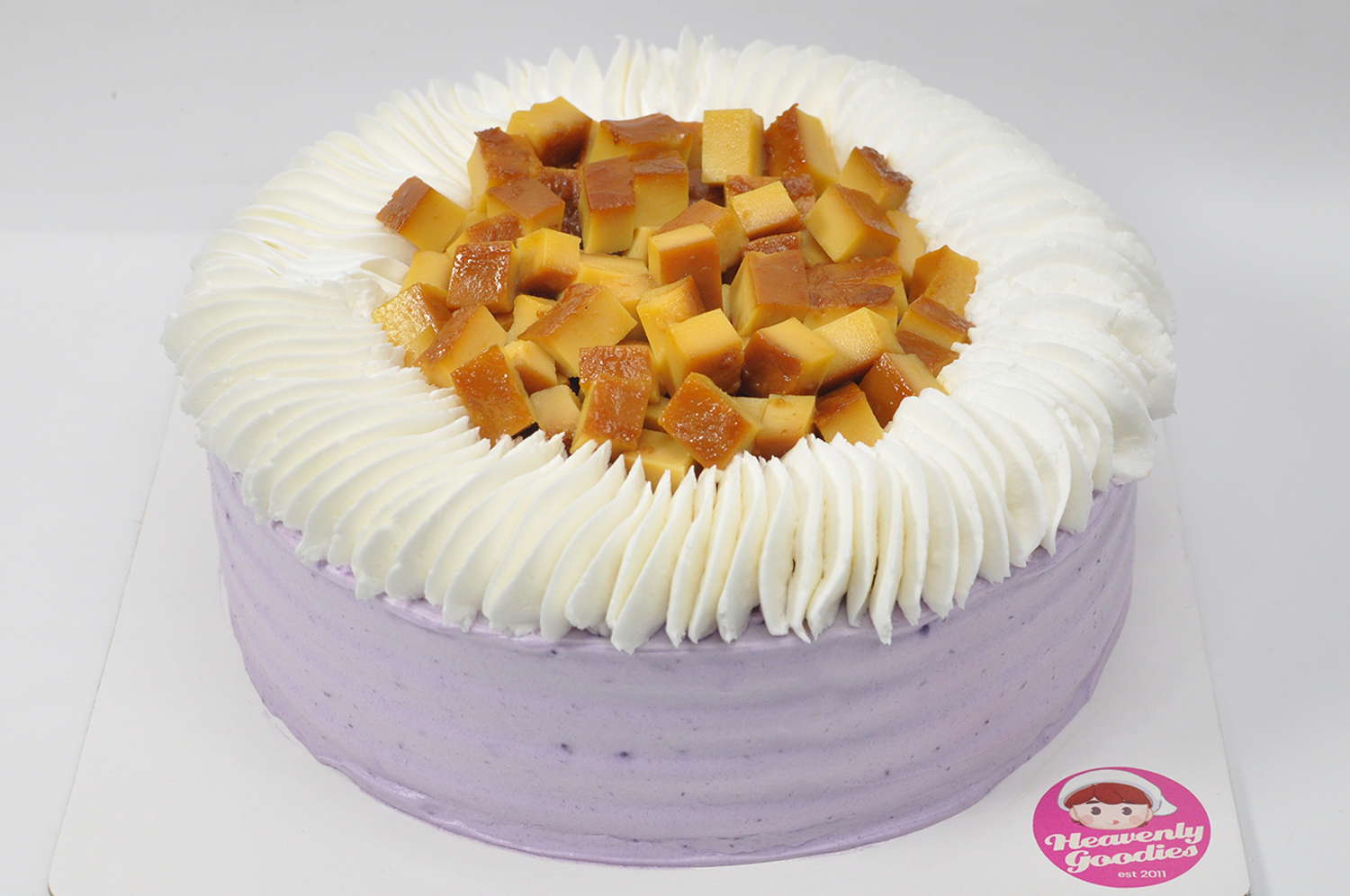 Ube Con Leche Flan